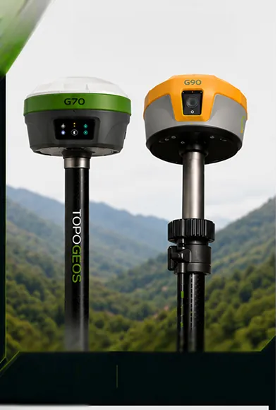 Receptores GNSS TopoGeos G70 y G90