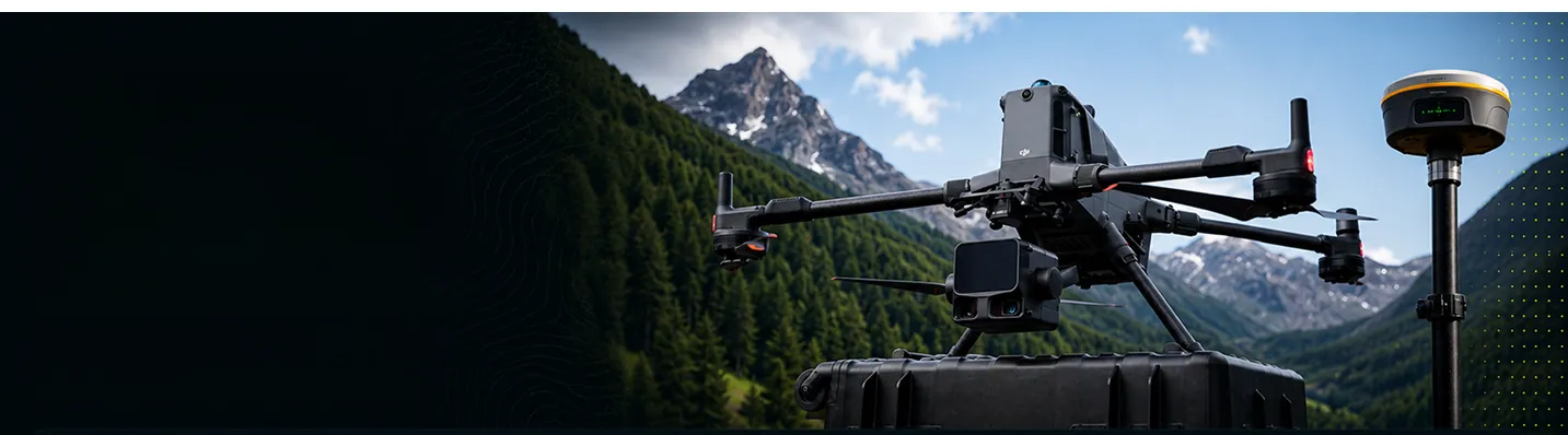 Dron para levantamiento topográfico y mapeo
